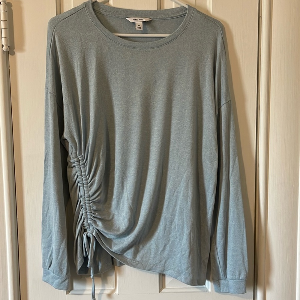 Nine West side tie sweater